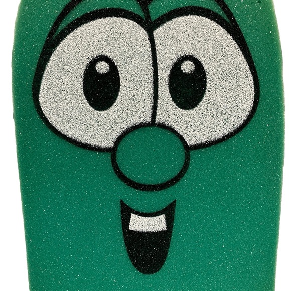 Veggie Tales Foam Fingers Bob The Tomato & Larry The Cucumber 2005 Big Idea Inc - Picture 5 of 15